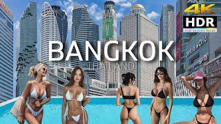 4K HDR // Walking Bangkok | BEST City in the World | Thailand 2024 - With Captions