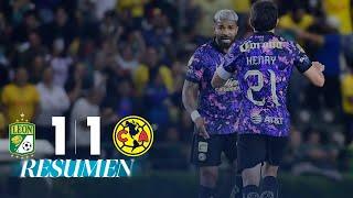 LEÓN 1-1 AMÉRICA J11 | Un GOLAZO SALVÓ  a las ÁGUILAS