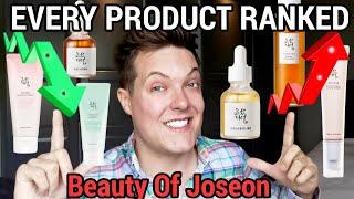 THE BEST KOREAN SKINCARE BRAND - Every Product Ranked (Beauty Of Joseon Review)