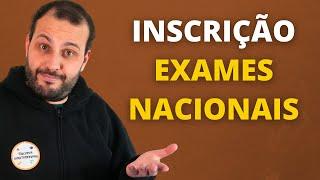 TUDO SOBRE A INSCRIÇÃO EXAMES NACIONAIS 2025