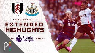 Fulham v. Newcastle United | PREMIER LEAGUE HIGHLIGHTS | 9/21/2024 | NBC Sports