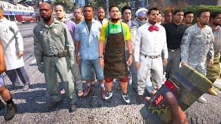GTA 5 - Explosions vs NPC's Ragdolls Ep.1 | Euphoria Physics Ragdoll