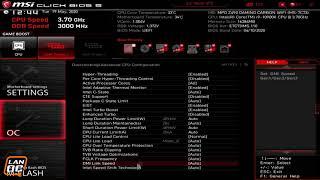 MSI MPG Z490 Gaming Carbon WiFi UEFI/BIOS Click through