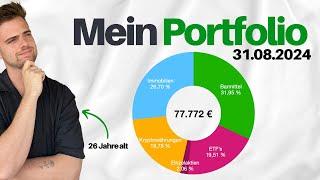 Mein 77.000€ Portfolio als 26-Jähriger | Portfolio-Update September 2024 