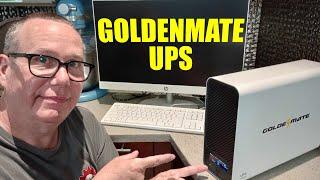 Goldenmate UPS Battery Backup and Surge Protector – Top-Notch Protection!