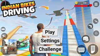 TRYING GAMES LIKE INDIAN BIKE DRIVING 3D| INDIAN BIKE DRIVING 3D #3