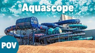 Aquascope - Futuroscope's New Indoor Water Park | Water Slides GoPro POV