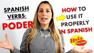 How to Use Spanish Verb PODER