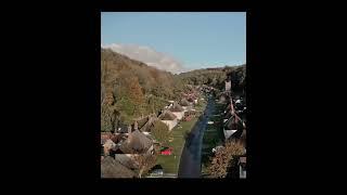 Autumn arrives at the UK's most picturesque village