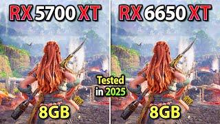 RX 5700 XT or 6650 XT: 11 Games Tested in 2025