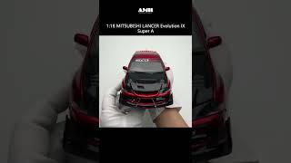 MITSUBISHI LANCER Evolution IX  / 1:18 diecast car model / AMR unboxing
