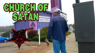 I confront a resident WITCH at the Church of Satan 