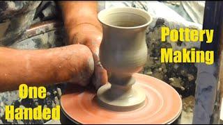 Pottery Making One Handed