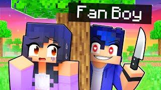 HUNTED by my CRAZY FANBOY in Minecraft!