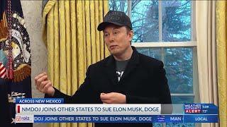 NMDOJ joins 14 states to sue Elon Musk, DOGE