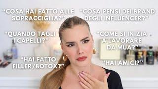 Q&A: beauty, lavoro, vita privata...