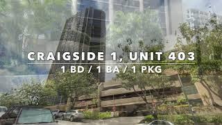 An fantastic 1 bd/1 ba/1pkg | Craigside Tower 1 Unit 403 | Lower Nuuanu