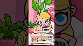  MISCHIEF MAKERS: BATH TIME! 🫧NINA MIMI LIAM - AVATAR WORLD #avatarworld #pazu