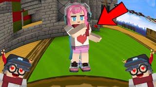 I Flirted With Cute Aphmau in Bedwars!! (Blockman GO)