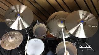 20" Absolute Cymbals A1 Prototype Crash - 1759 grams