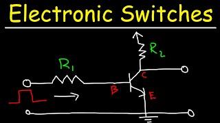 BJT Transistors - Electronics Switches and Inverters