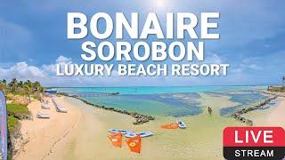 Sorobon Luxury Beach Resort | Dunkerbeck Pro Center | Bonaire  180° LIVE WEBCAM