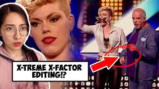 You wouldn't believe how the x factor edits their show!