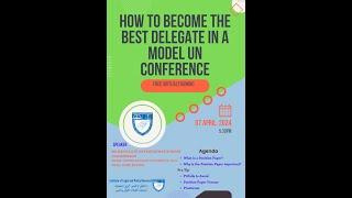 How to Become the Best Delegate in a Model UN Conference