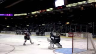 Youngtown Phantoms #88 Blake Christensen Penalty Shot Goal vs Fargo 11/8/2013