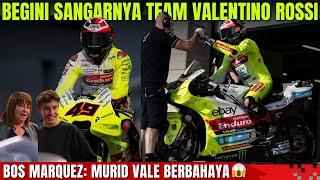 SANGAR BEGINI MOTOR DAN PEMBALAP TEAM VR46, BOS GRESINI UNGKAP MURID VALE ADALAH LAWAN YANG....