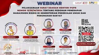 Webinar Pelaksanaan Surat Edaran Menteri PUPR No.12/SE/M/2024