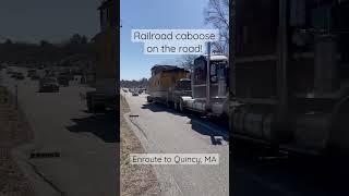 Railroad caboose on the road to restoration