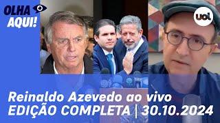 Reinaldo Azevedo: Bolsonaro e anistia do 8/1, corte de gastos, sucessão de Lira | Olha Aqui ao vivo