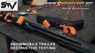 Snowmobile Trailer Destructive Testing