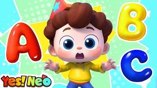 ABC Song with Colors | Learn ABC | Alphabet Songs | Nursery Rhymes & Kids Songs | Yes! Neo