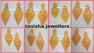 Latest gold earrings designs with weight and price|2021earrings collection.