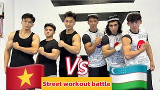 Jamshid_Jamshid vs hieucalis  street workout battle VIETNAM 