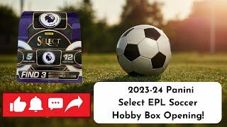 Panini SELECT Premier League Hobby Box 2023-24 Opening! (3 AUTOS or MEMORABILIA!!!) Nationals