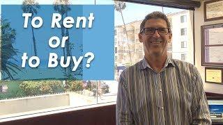 San Diego Real Estate: To rent or to buy?