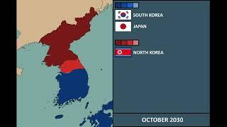 SECOND KOREAN WAR (alternate history) every month