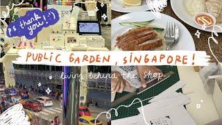 our first offline event! public garden in singapore, september spring & keartas studio indonesia