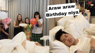 ARAW-ARAW B-DAY PRANK (ANNOYING KEITH TALENS WHILE SLEEPING)