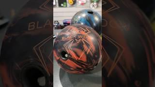 Drill a new Hammer Black Widow 3.0 bowling ball - Bem's Figures