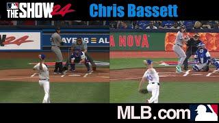 ️  Chris Bassett  - MLB the Show 24 vs Real Game Pitching Motion