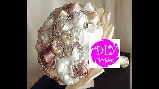 How to make Brooch Bouquet l DIY Bouquet Kit Pearlie l No Wires Easy Tutorial