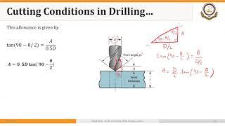 02_04_P3 Calculating Cutting Speed, Feed, and Machining Time for Drilling