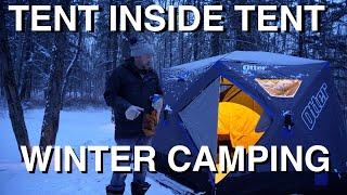 Tent Inside Tent Winter Camping