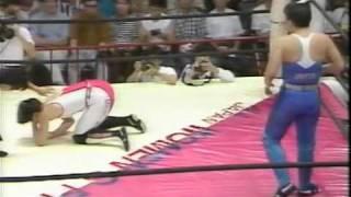 AJW - Toshiyo Yamada vs Yumiko Hotta (1/2)
