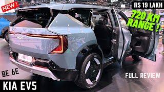 New Kia EV5 Premium SUV - Mahindra BE 6e & XEV 9e Killer | Panoramic Sunroof, Price, Range, Features