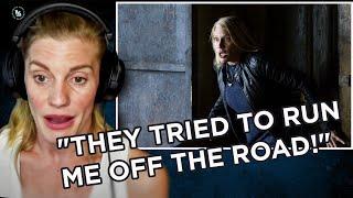 An INSANE story about the most afraid Katee Sackhoff has ever been.